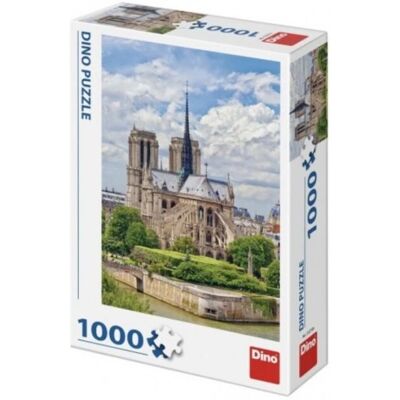 Dino Notre-Dame Kathedraal Puzzel 1000 stukjes Dino Notre-Dame Kathedraal Puzzel 1000 stukjes