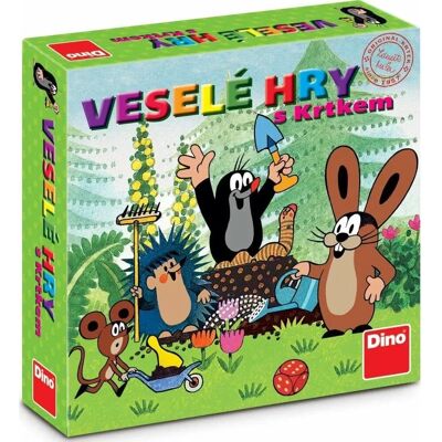 Dino Modell Lustige Spiele mit Maulwurf - Brettspiel Dino Modell Lustige Spiele mit Maulwurf - Brettspiel