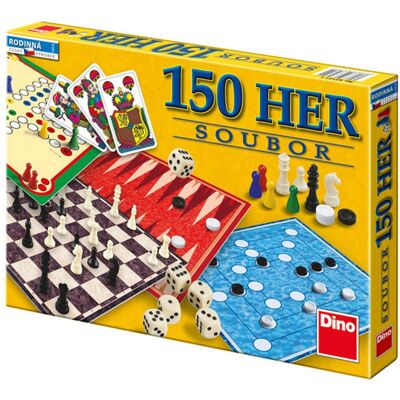DINO Toys - Familien Spielset 150 - Brettspiel-Set DINO Toys - Familien Spielset 150 - Brettspiel-Set