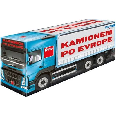 DINO Transport de Camions - Jeu de Société Europe - Publicité DINO Transport de Camions - Jeu de Société Europe - Publicité