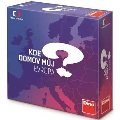 Dino KDE DOMOV MŮJ? Evropa - Rodinná hra Dino KDE DOMOV MŮJ? Evropa - Rodinná hra