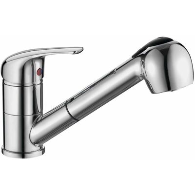 AQUALINE 40 - Mixer pentru chiuvetă cu duză detașabilă, crom AQUALINE 40 - Mixer pentru chiuvetă cu duză detașabilă, crom