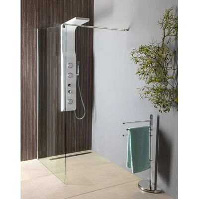 AQUALINE - WI101 - 1000x1900 mm - 6 mm - Duș Walk-In AQUALINE - WI101 - 1000x1900 mm - 6 mm - Duș Walk-In