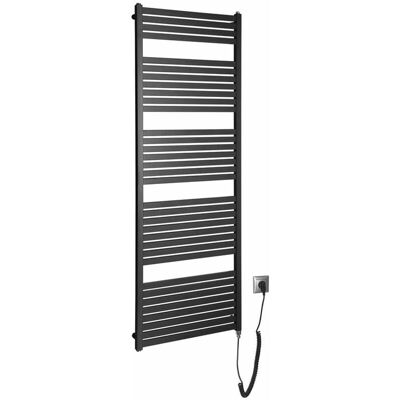 AQUALINE Radiator electric pentru prosoape - 600x1690 mm, 800W, finisaj negru mat - Radiator electric pentru prosoape AQUALINE Radiator electric pentru prosoape - 600x1690 mm, 800W, finisaj negru mat - Radiator electric pentru prosoape