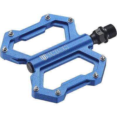 Union MTB Freeride Flat Aluminium Blauw - Licht & Duurzaam Union MTB Freeride Flat Aluminium Blauw - Licht & Duurzaam