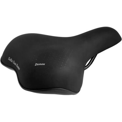 Selle San Remo Donau Fiets Zadel - Stad/Trekking, Zwart Selle San Remo Donau Fiets Zadel - Stad/Trekking, Zwart
