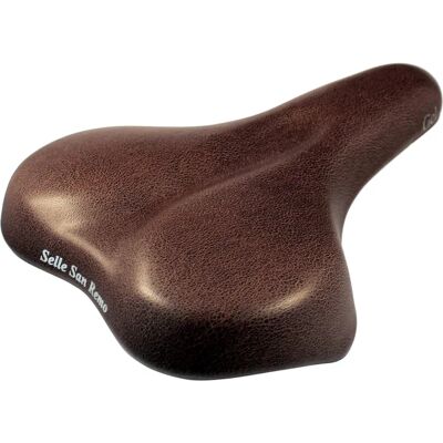 Selle San Remo Varese Vacuum Bruin - Fiets zadel Selle San Remo Varese Vacuum Bruin - Fiets zadel