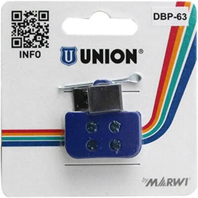 Union DBP-63 Organische remblokken - Voor SRAM DB5, DB3, Level-T Union DBP-63 Organische remblokken - Voor SRAM DB5, DB3, Level-T