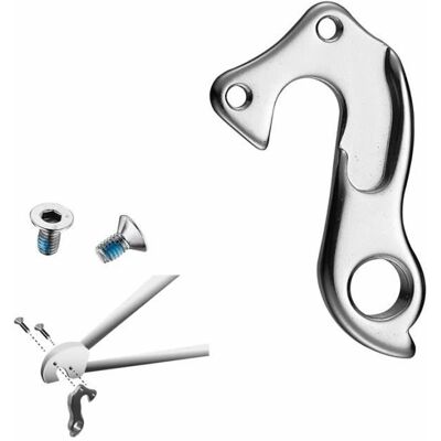 Marwi GH-072 Fiets Derailleur Hanger - Compatibel met Corratec Marwi GH-072 Fiets Derailleur Hanger - Compatibel met Corratec