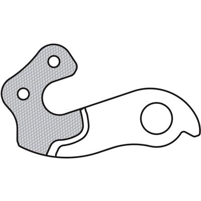 Patte de dérailleur GH-170 en aluminium Marwi compatible Ghost - Protège cadre léger - Publicité Patte de dérailleur GH-170 en aluminium Marwi compatible Ghost - Protège cadre léger - Publicité