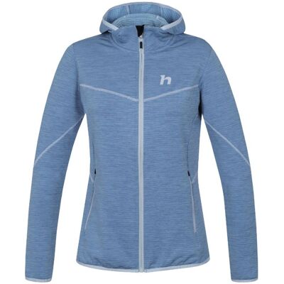 Hannah Dagnys Blue Hooded Fleece Jacket - Women Hannah Dagnys Blue Hooded Fleece Jacket - Women