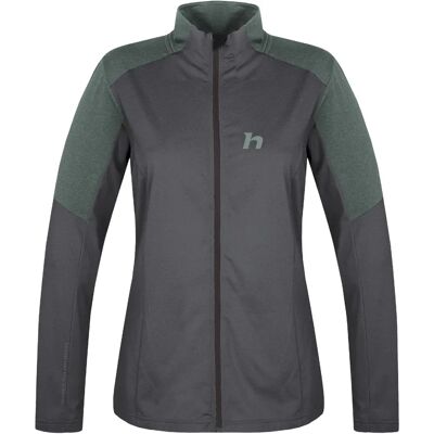 Hannah Nemea Donna Grigia Midlayer - Traspirante, Leggero, Zip Hannah Nemea Donna Grigia Midlayer - Traspirante, Leggero, Zip