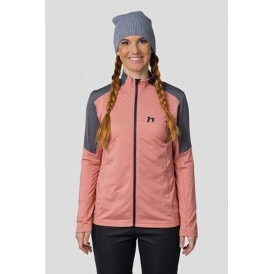 Hannah Nemea Rosa Midlayer - Traspirante, Leggero, Chiusura zip Hannah Nemea Rosa Midlayer - Traspirante, Leggero, Chiusura zip