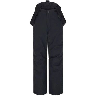 Hannah Akita Jr II Pantaloni de Schi pentru Copii Negri - Kids Waterproof Salopettes Hannah Akita Jr II Pantaloni de Schi pentru Copii Negri - Kids Waterproof Salopettes