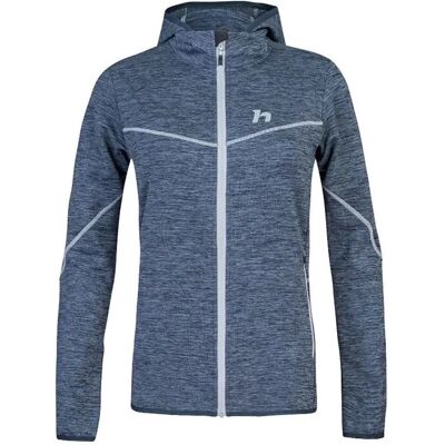 Hannah Dagnys Hooded Fleece Jacket - Blue - Lightweight, Breathable Hannah Dagnys Hooded Fleece Jacket - Blue - Lightweight, Breathable