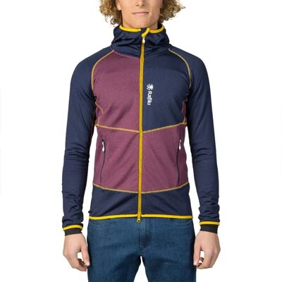 Rafiki Felpa con Cappuccio Uomo - Viola - Arrampicata Rafiki Felpa con Cappuccio Uomo - Viola - Arrampicata