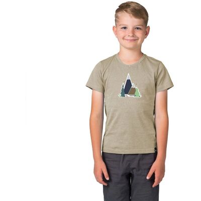 Hannah RANDY JR bruine rijst katoenen T-shirt - Unisex Hannah RANDY JR bruine rijst katoenen T-shirt - Unisex