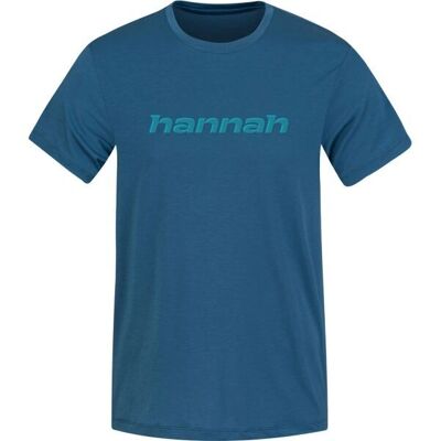Hannah Bine Kék Férfi Póló - Sportos Alak - Gyors Száradás Hannah Bine Kék Férfi Póló - Sportos Alak - Gyors Száradás