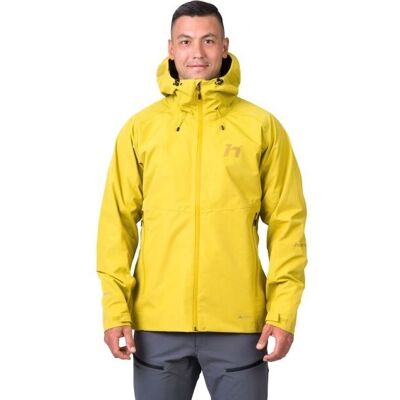 Chaqueta impermeable amarilla para hombres Hannah Alagan - Chaqueta Chaqueta impermeable amarilla para hombres Hannah Alagan - Chaqueta
