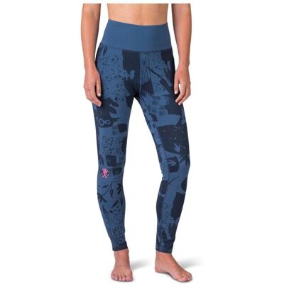 Rafiki Ceillac CTN Leggings Blu - Leggings Rafiki Ceillac CTN Leggings Blu - Leggings