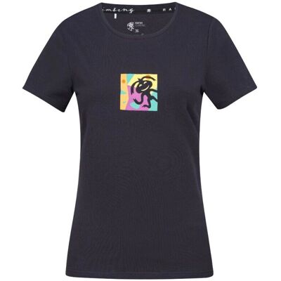 Rafiki Womens Mello Short Sleeve T-Shirt - Blue - Clothing Rafiki Womens Mello Short Sleeve T-Shirt - Blue - Clothing