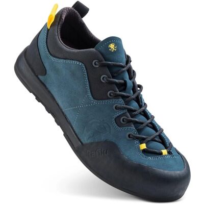 Chaussures d'approche Rafiki Monte - Bleu - Durables, Respirantes, Résistantes aux intempéries - Publicité Chaussures d'approche Rafiki Monte - Bleu - Durables, Respirantes, Résistantes aux intempéries - Publicité