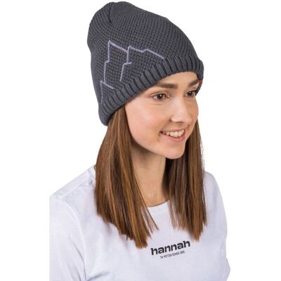Hannah Brita Grau Mütze - Winter Merino Wolle Hannah Brita Grau Mütze - Winter Merino Wolle