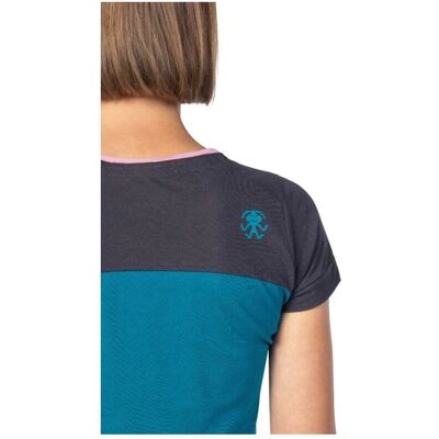Rafiki Chulilla Womens Blue T-Shirt - T-Shirt Rafiki Chulilla Womens Blue T-Shirt - T-Shirt