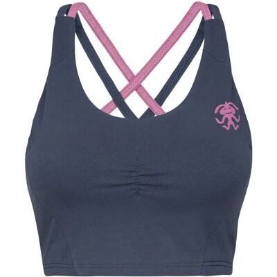 Rafiki Nago CTN Blue Women's Sports Bra Rafiki Nago CTN Blue Women's Sports Bra
