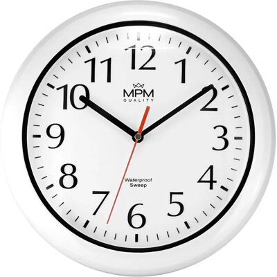 Vodotěsné Nástěnné Hodiny do Koupelny Kuchyně Bazén - 12hodinový Quartz Vodotěsné Nástěnné Hodiny do Koupelny Kuchyně Bazén - 12hodinový Quartz