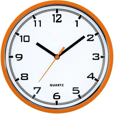Nástěnné Hodiny MPM E01.2477.60 Oranžové - Wall Clock Nástěnné Hodiny MPM E01.2477.60 Oranžové - Wall Clock