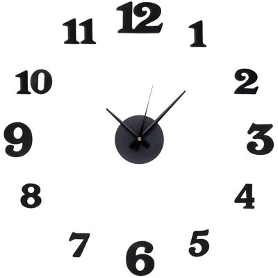 MPM - E01.3508.90 - Černá - Diameter 45-55 cm - Wall Clock MPM - E01.3508.90 - Černá - Diameter 45-55 cm - Wall Clock