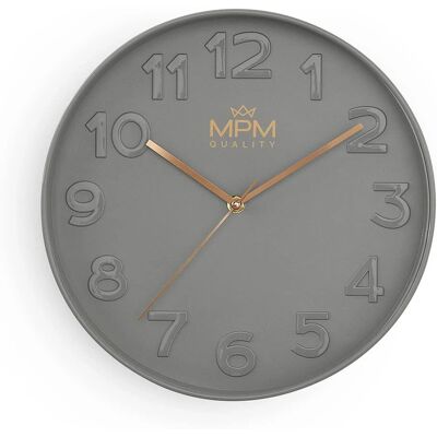 MPM Quality Simplicity Nástěnné hodiny - Nástěnné hodiny MPM Quality Simplicity Nástěnné hodiny - Nástěnné hodiny