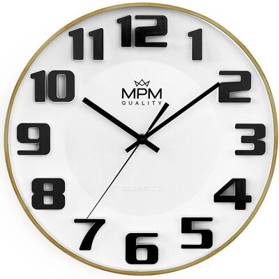 Nástěnné hodiny MPM Quality Ageless - A E01.4165.0090 Nástěnné hodiny MPM Quality Ageless - A E01.4165.0090