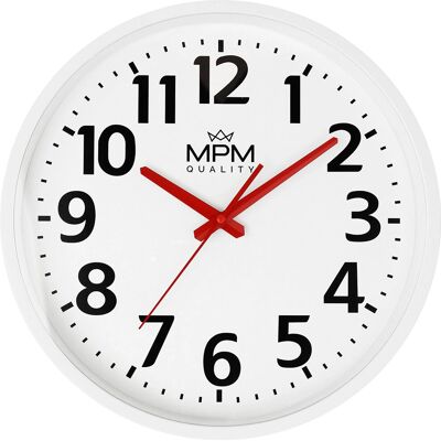 Ceas de perete MPM E01.4205.0000 - Cadran alb mare Ceas de perete MPM E01.4205.0000 - Cadran alb mare