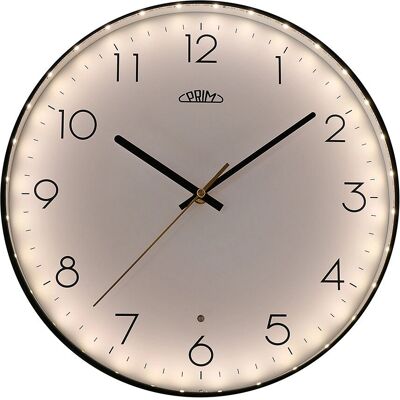 Prim E01.4296.90 - Ceas de perete cu senzor de lumină și sunet Prim E01.4296.90 - Ceas de perete cu senzor de lumină și sunet