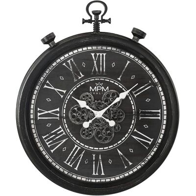 Ceas din plastic MPM - Mecanism cu roți dințate - Stil vintage - Ceas Ceas din plastic MPM - Mecanism cu roți dințate - Stil vintage - Ceas
