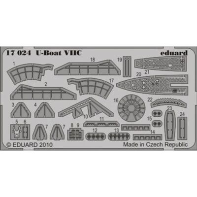 Eduard U-Boat VIIC Zubehör - Modellbauteile Eduard U-Boat VIIC Zubehör - Modellbauteile