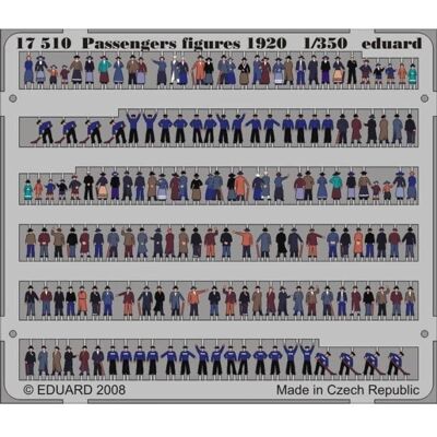 Eduard Titanic Lusitania Passagier-Set - Maßstab 1:350 - Detailset Eduard Titanic Lusitania Passagier-Set - Maßstab 1:350 - Detailset
