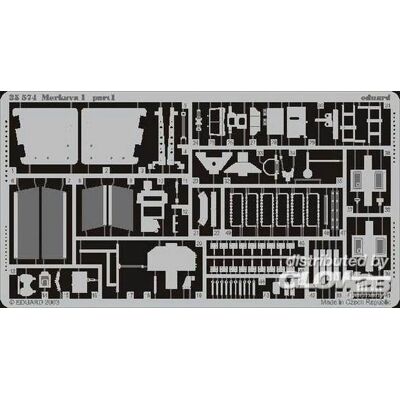 Eduard Merkava I Superdetailliertes Kit - Militärfahrzeugmodell Eduard Merkava I Superdetailliertes Kit - Militärfahrzeugmodell