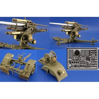 Eduard Modellbau Zubehör - Flak 18 8.8mm - Militärfahrzeug-Detail Eduard Modellbau Zubehör - Flak 18 8.8mm - Militärfahrzeug-Detail