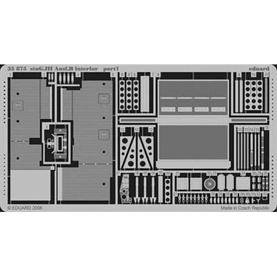 Eduard 1:35 StuG.III Ausf.B Innenraum - Militärmodell Zubehör Eduard 1:35 StuG.III Ausf.B Innenraum - Militärmodell Zubehör
