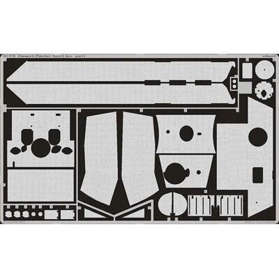 Eduard Modellset Zubehör - Zimmerit Panther Ausf.A späte - 1:35 Eduard Modellset Zubehör - Zimmerit Panther Ausf.A späte - 1:35