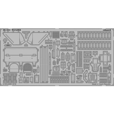 Eduard M4A3E8 Sherman - Superdetailliertes Kit für Militärfahrzeuge Eduard M4A3E8 Sherman - Superdetailliertes Kit für Militärfahrzeuge