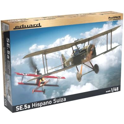 Eduard SE.5a Hispano Suiza 1/48 - Modellflugzeug - Zinn Eduard SE.5a Hispano Suiza 1/48 - Modellflugzeug - Zinn