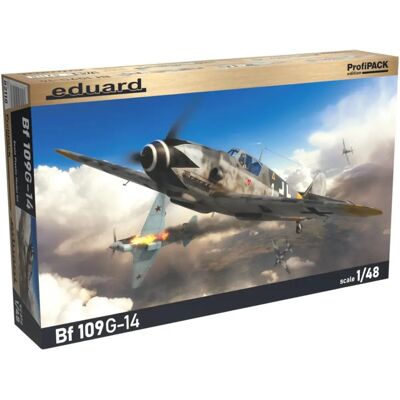 Eduard Bf 109G-14 1/48 Modellbausatz - Jagdflugzeug Eduard Bf 109G-14 1/48 Modellbausatz - Jagdflugzeug