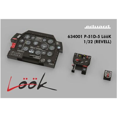 Eduard P-51D-5 LooK 1/32 Fotoätzteile - allgemeiner Gebrauch Eduard P-51D-5 LooK 1/32 Fotoätzteile - allgemeiner Gebrauch
