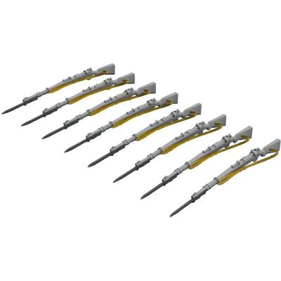 Eduard Karabiner 98k Gewehre 8 st. Maßstab 1:35 - Militärmodellbausatz Eduard Karabiner 98k Gewehre 8 st. Maßstab 1:35 - Militärmodellbausatz