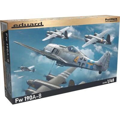 Kit de Modèle Eduard Focke-Wulf Fw-190A-8 1/48 - Publicité Kit de Modèle Eduard Focke-Wulf Fw-190A-8 1/48 - Publicité