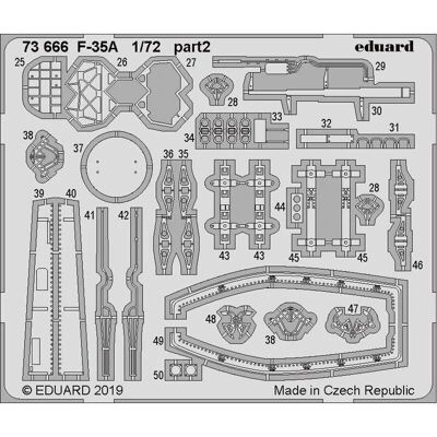 Eduard F-35A Lightning - 1:72 Modellkit - Flugzeug-Detail Eduard F-35A Lightning - 1:72 Modellkit - Flugzeug-Detail